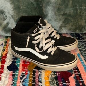 Vans Classic Black and White High-Tops